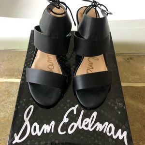 Sam Edelman black sandals